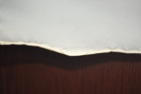 Authentic HERMES Carre 90 Scarf Egypt Motif Silk White Blue K5381