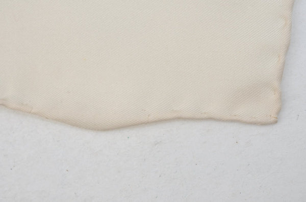 Authentic HERMES Carre 90 Scarf Egypt Motif Silk White Blue K5381