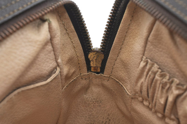 Auth Louis Vuitton Monogram Trousse Toilette 28 Clutch Hand Bag M47522 LV K5383