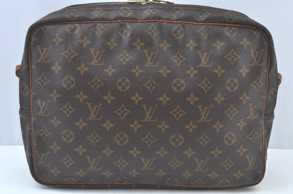 Auth Louis Vuitton Monogram Reporter GM Shoulder Cross Bag M45252 LV Junk K5384