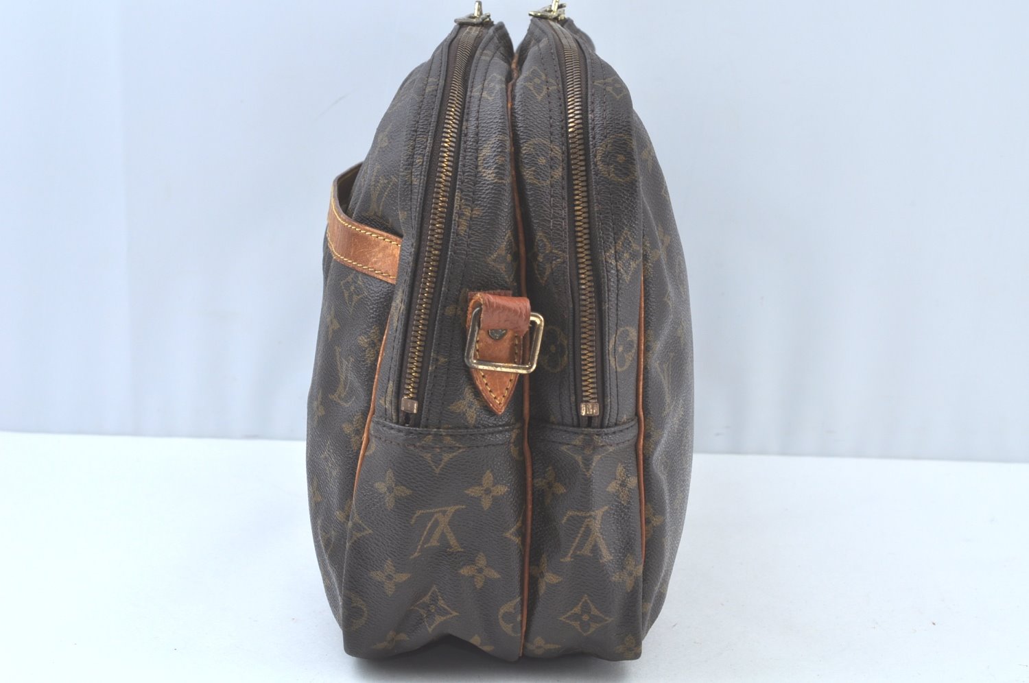Auth Louis Vuitton Monogram Reporter GM Shoulder Cross Bag M45252 LV Junk K5384