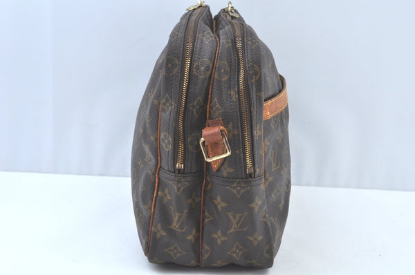 Auth Louis Vuitton Monogram Reporter GM Shoulder Cross Bag M45252 LV Junk K5384