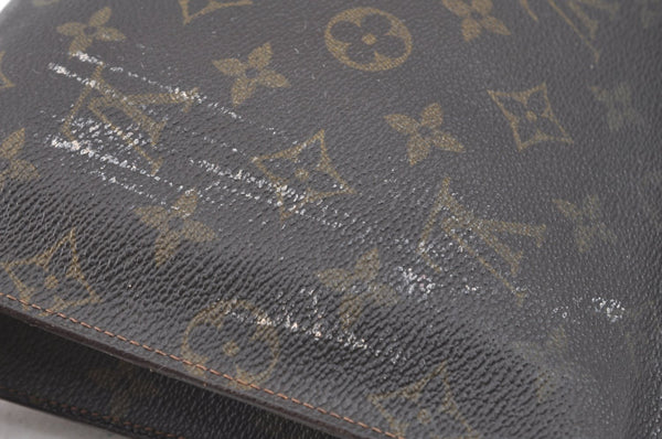 Auth Louis Vuitton Monogram Poche Toilette 26 Cosmetics Pouch Old Model LV K5388