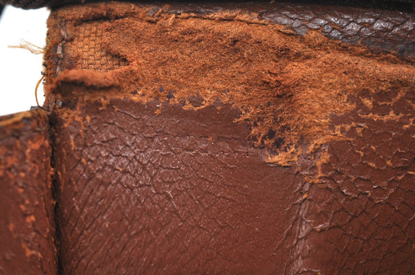 Auth Louis Vuitton Monogram Poche Toilette 26 Cosmetics Pouch Old Model LV K5388