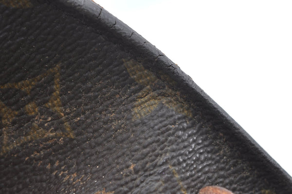 Auth Louis Vuitton Monogram Saint Cloud MM M51243 Shoulder Cross Bag Junk K5393