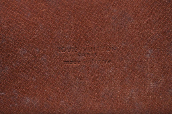 Auth Louis Vuitton Monogram Saint Cloud MM M51243 Shoulder Cross Bag Junk K5393