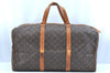 Authentic Louis Vuitton Monogram Sac Souple55 Hand Boston Bag Old Model LV K5397