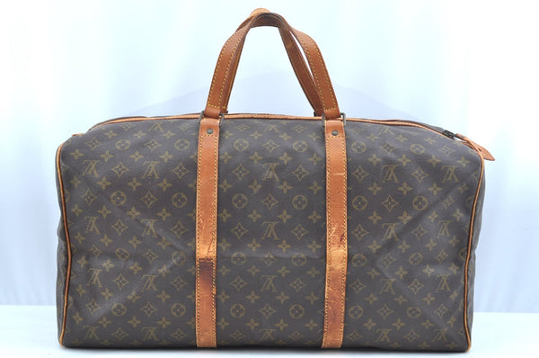 Authentic Louis Vuitton Monogram Sac Souple55 Hand Boston Bag Old Model LV K5397