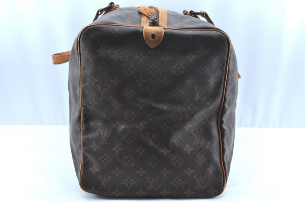 Authentic Louis Vuitton Monogram Sac Souple55 Hand Boston Bag Old Model LV K5397