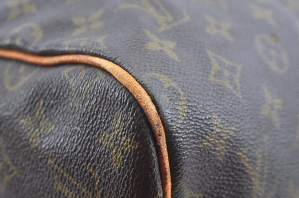 Authentic Louis Vuitton Monogram Sac Souple55 Hand Boston Bag Old Model LV K5397