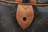 Authentic Louis Vuitton Monogram Sac Souple55 Hand Boston Bag Old Model LV K5397