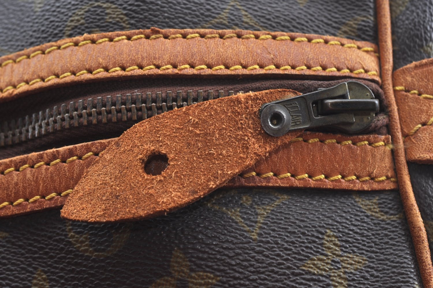 Authentic Louis Vuitton Monogram Sac Souple55 Hand Boston Bag Old Model LV K5397