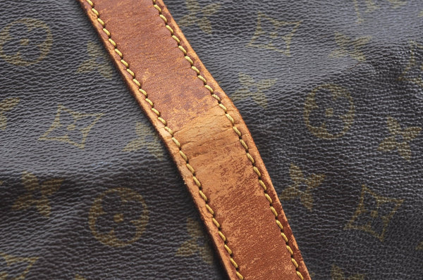 Authentic Louis Vuitton Monogram Sac Souple55 Hand Boston Bag Old Model LV K5397