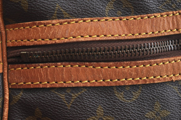 Authentic Louis Vuitton Monogram Sac Souple55 Hand Boston Bag Old Model LV K5397