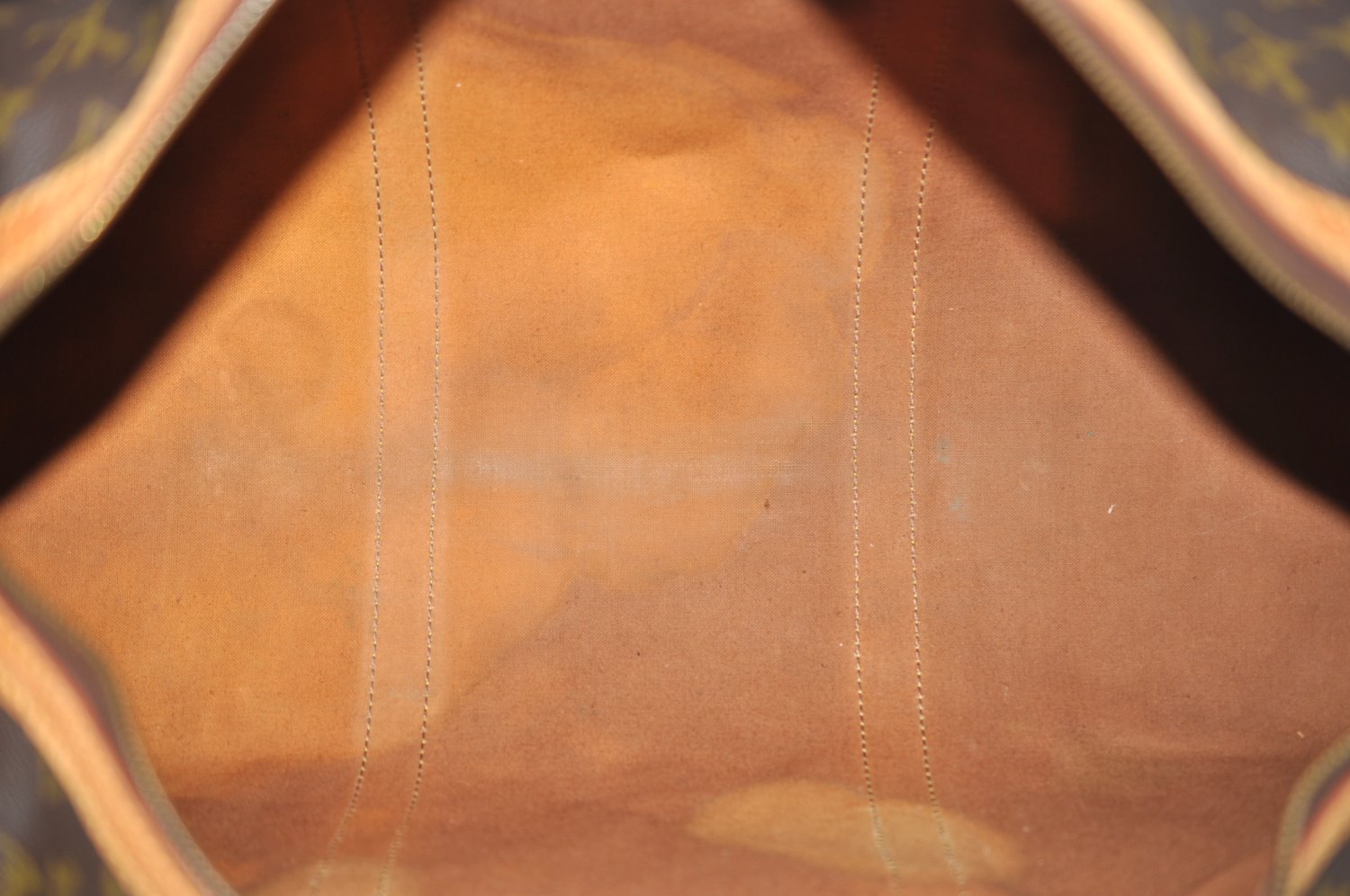 Authentic Louis Vuitton Monogram Sac Souple55 Hand Boston Bag Old Model LV K5397