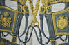 Authentic HERMES Carre 90 Scarf "BRIDES de GALA par" Silk Pink K5398