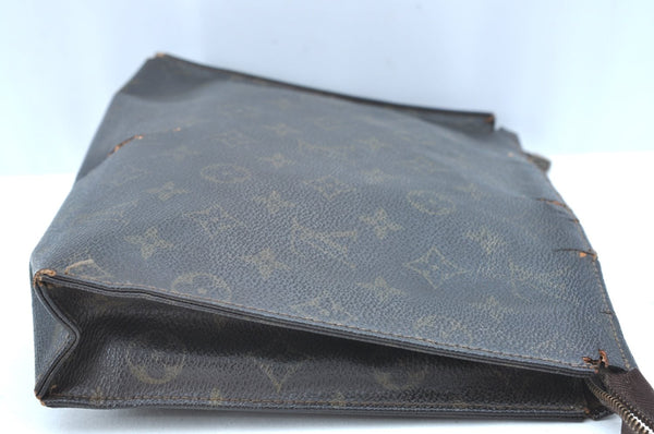 Louis Vuitton Monogram Poche Toilette 26 Cosmetics Pouch Old Model LV Junk K5414