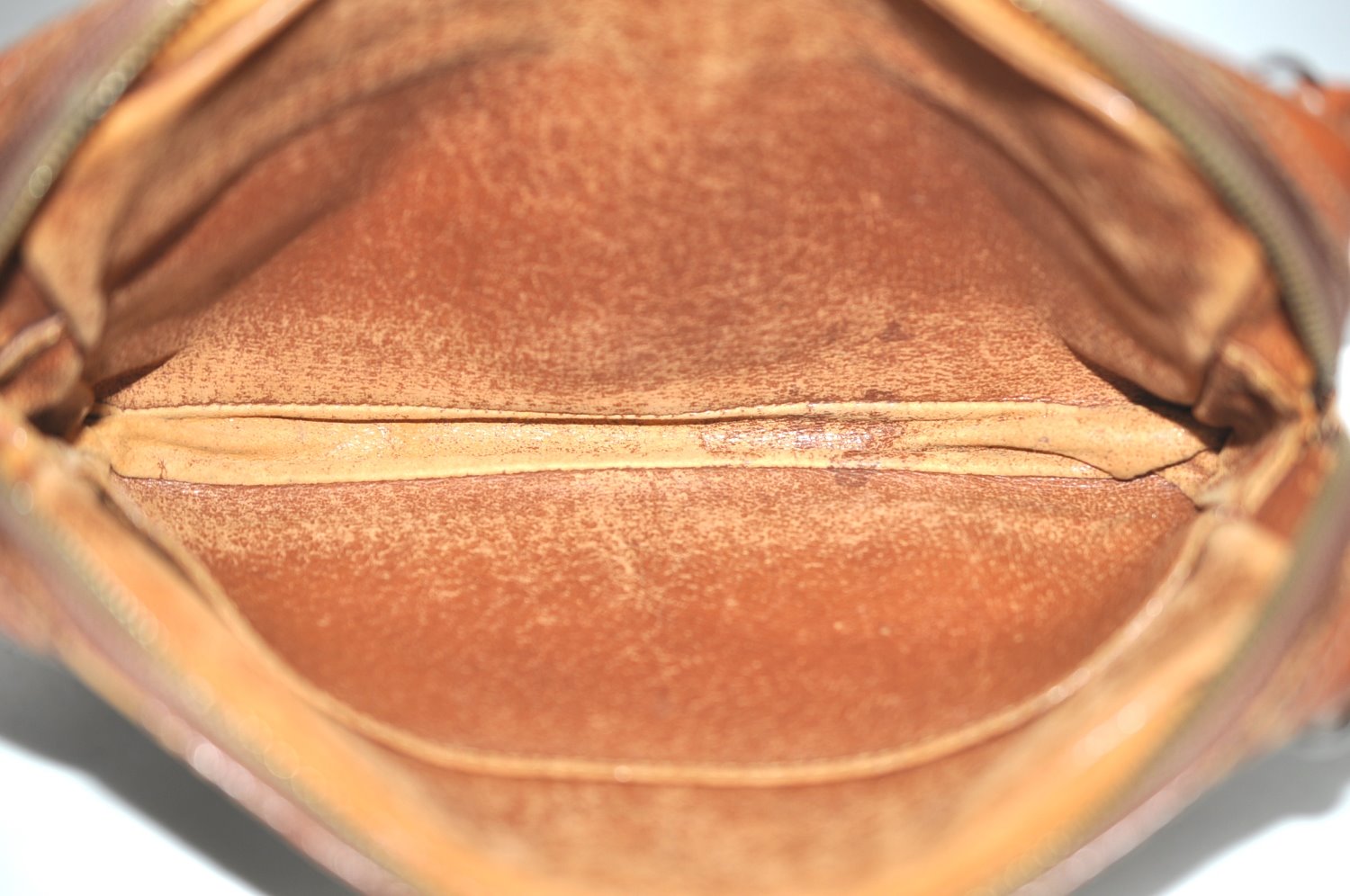 Authentic Louis Vuitton Monogram Pochette Sport Clutch Hand Bag Old Model K5415