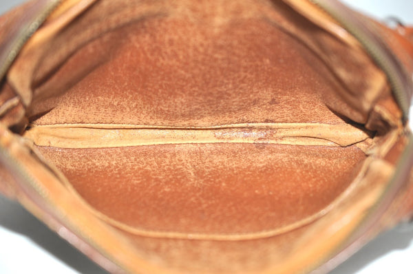 Authentic Louis Vuitton Monogram Pochette Sport Clutch Hand Bag Old Model K5415