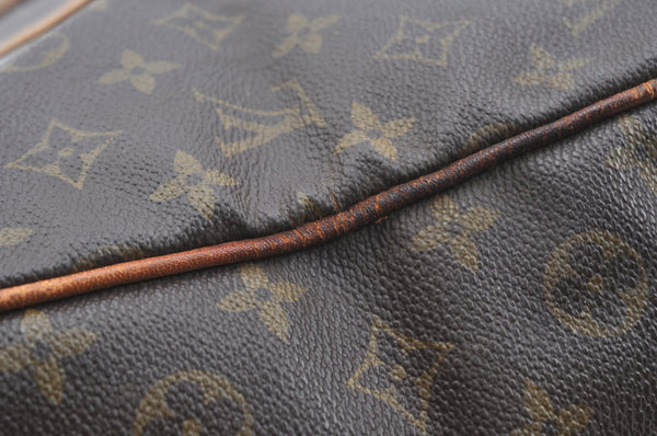 Authentic Louis Vuitton Monogram Sac Souple 45 Hand Boston Bag M41624 LV K5417