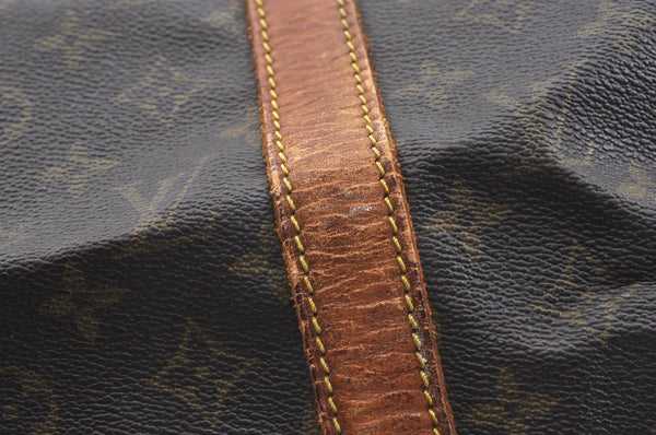 Authentic Louis Vuitton Monogram Sac Souple 45 Hand Boston Bag M41624 LV K5417