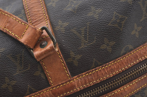 Authentic Louis Vuitton Monogram Sac Souple 45 Hand Boston Bag M41624 LV K5417