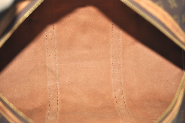 Authentic Louis Vuitton Monogram Sac Souple 45 Hand Boston Bag M41624 LV K5417