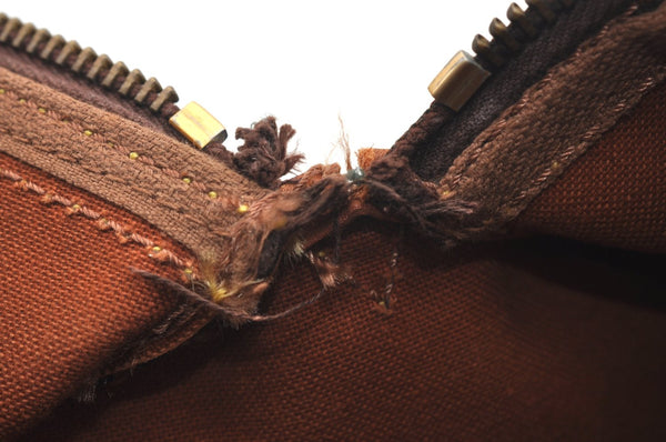 Authentic Louis Vuitton Monogram Sac Souple 35 Hand Boston Bag Old Model K5420