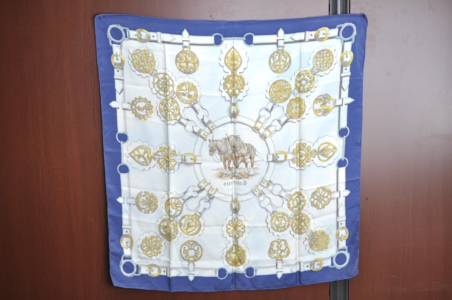 Authentic HERMES Carre 90 Scarf 