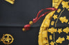 Authentic HERMES Carre 90 Scarf "LES CLES THE KEYS RARE" Silk Black K5449