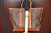 Auth Louis Vuitton Monogram Sac Weekend GM Vintage Tote Hand Bag Old Model K5465