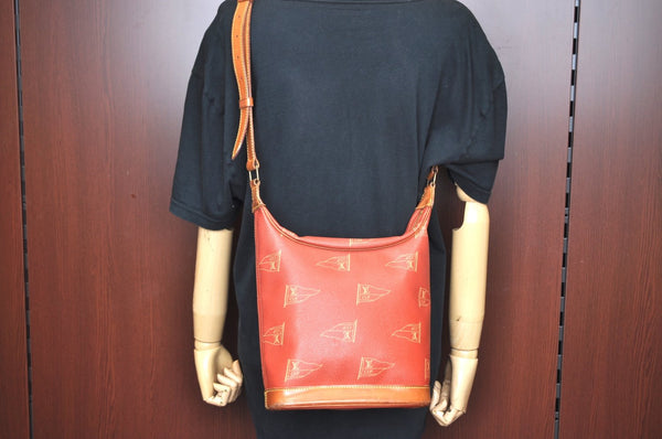Authentic Louis Vuitton Cup Le Touquet Shoulder Cross Bag Orange M80027 LV K5474
