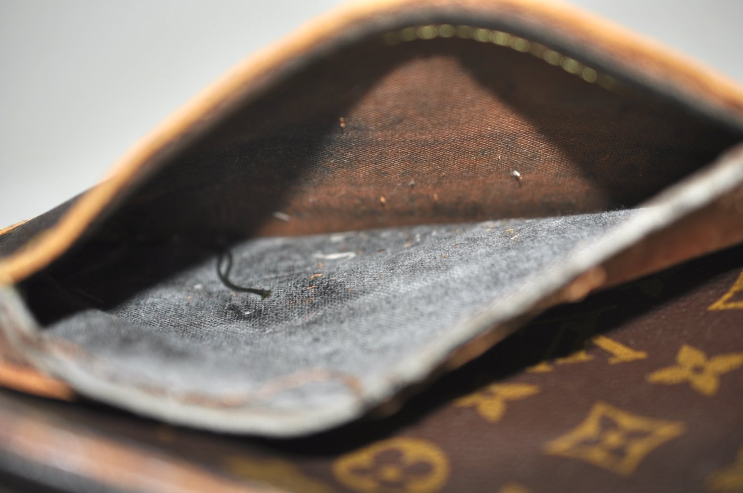 Authentic Louis Vuitton Monogram Compiegne 28 Clutch Hand Bag M51845 LV K5481