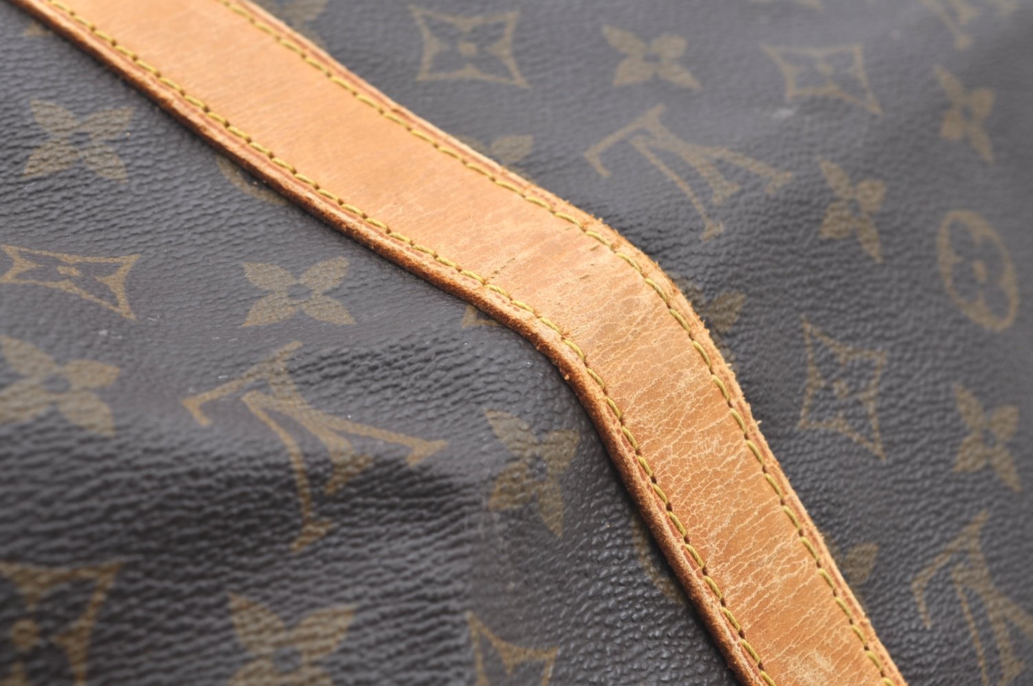 Authentic Louis Vuitton Monogram Sac Souple 45 Hand Boston Bag M41624 LV K5482