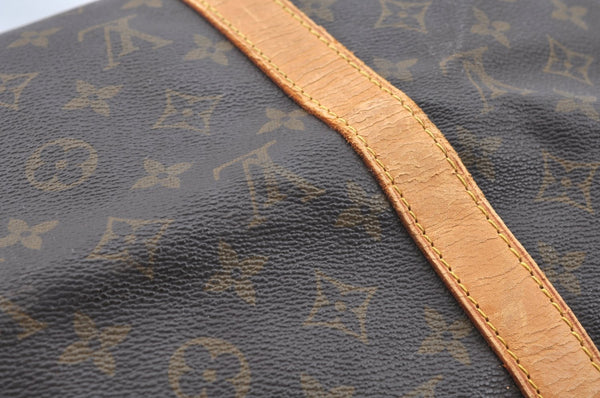 Authentic Louis Vuitton Monogram Sac Souple 45 Hand Boston Bag M41624 LV K5482
