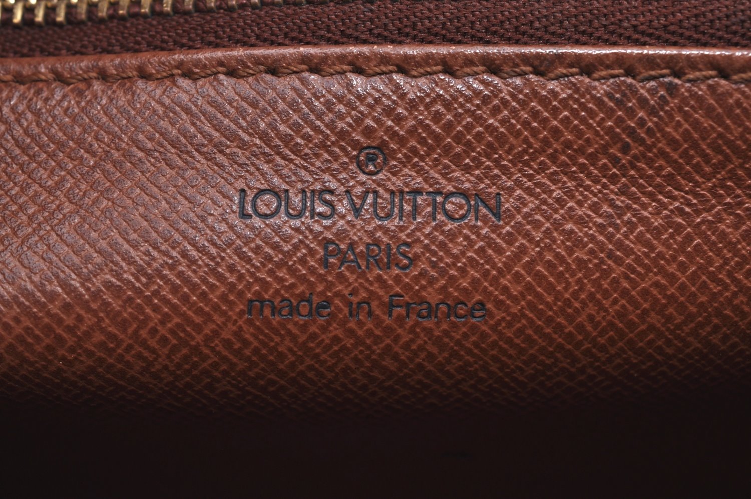 Authentic Louis Vuitton Monogram Malesherbes Hand Bag Purse M51379 LV K5495