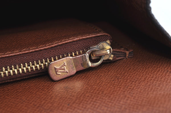 Authentic Louis Vuitton Monogram Malesherbes Hand Bag Purse M51379 LV K5495