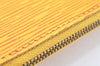 Authentic Louis Vuitton Epi Pochette Accessoires Pouch Yellow M52959 LV K5499