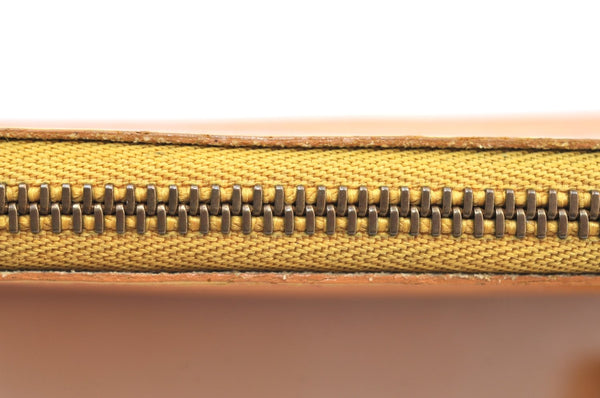 Authentic Louis Vuitton Epi Pochette Accessoires Pouch Yellow M52959 LV K5499