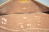 Authentic Christian Dior Honeycomb Shoulder Cross Bag PVC Leather Black CD K5502