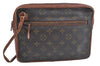 Authentic Louis Vuitton Monogram Pochette Sport Clutch Hand Bag Old Model K5503