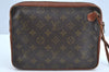 Authentic Louis Vuitton Monogram Pochette Sport Clutch Hand Bag Old Model K5503