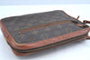 Authentic Louis Vuitton Monogram Pochette Sport Clutch Hand Bag Old Model K5503