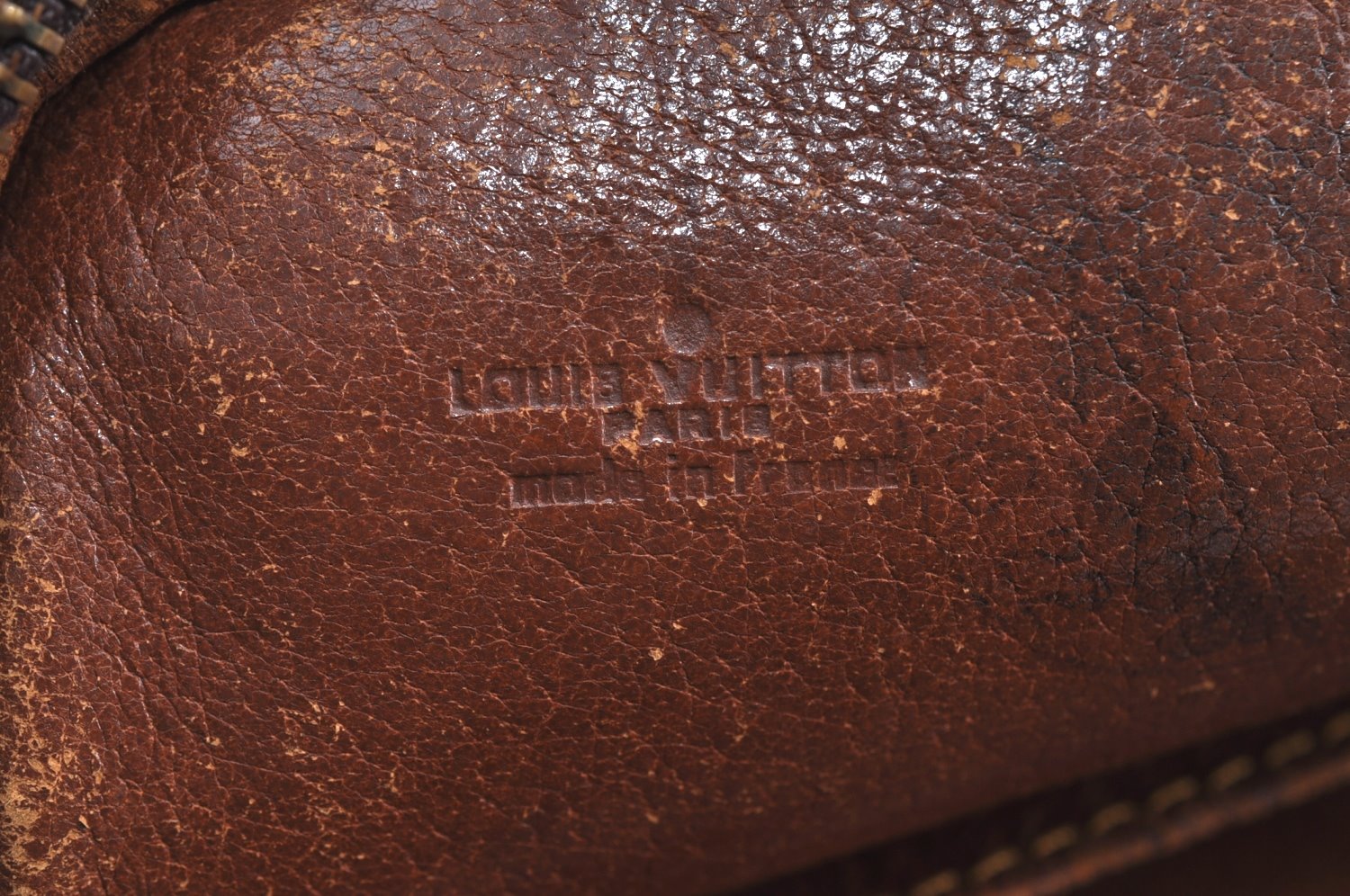 Authentic Louis Vuitton Monogram Pochette Sport Clutch Hand Bag Old Model K5503