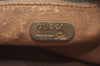 Authentic GUCCI Clutch Hand Bag Purse GG Plus PVC Leather Brown Junk K5510