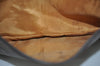 Authentic GUCCI Clutch Hand Bag Purse GG Plus PVC Leather Brown Junk K5510