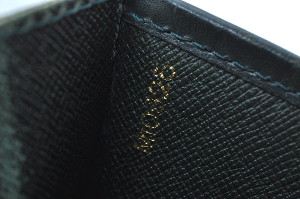 Auth Louis Vuitton Taiga Volga Document case Clutch Bag Green M30204 LV K5522