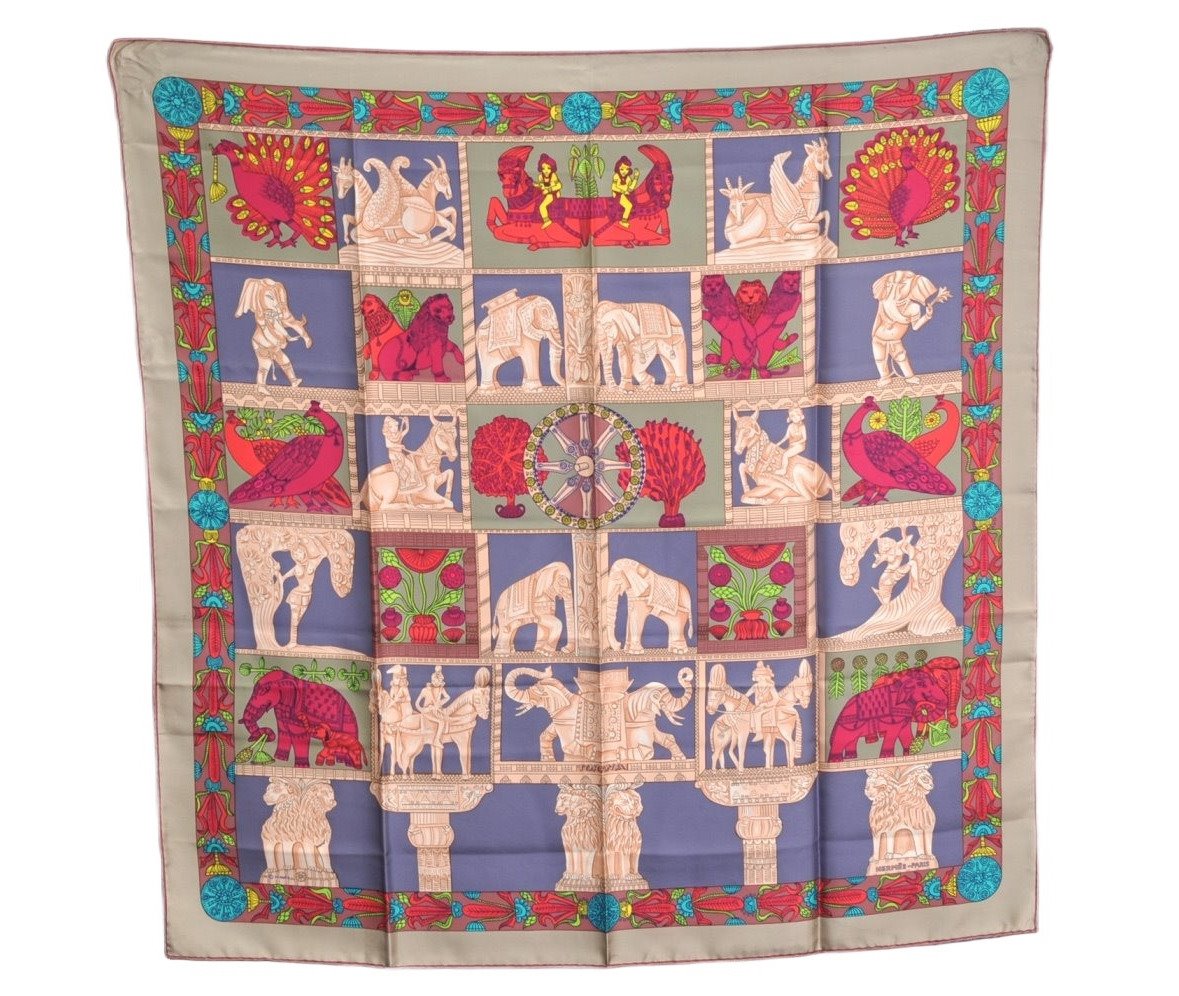 Authentic HERMES Carre 90 Scarf 