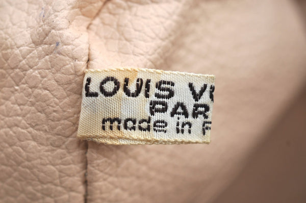 Auth Louis Vuitton Monogram Trousse Toilette 28 Clutch Hand Bag M47522 LV K5558