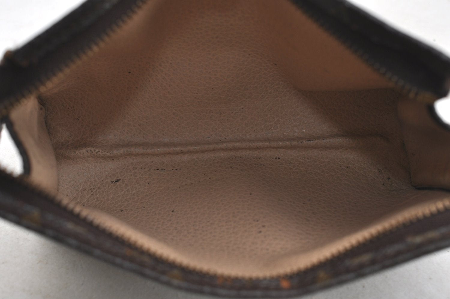 Authentic Louis Vuitton Monogram Poche Toilette 15 M47546 Cosmetics Pouch K5563